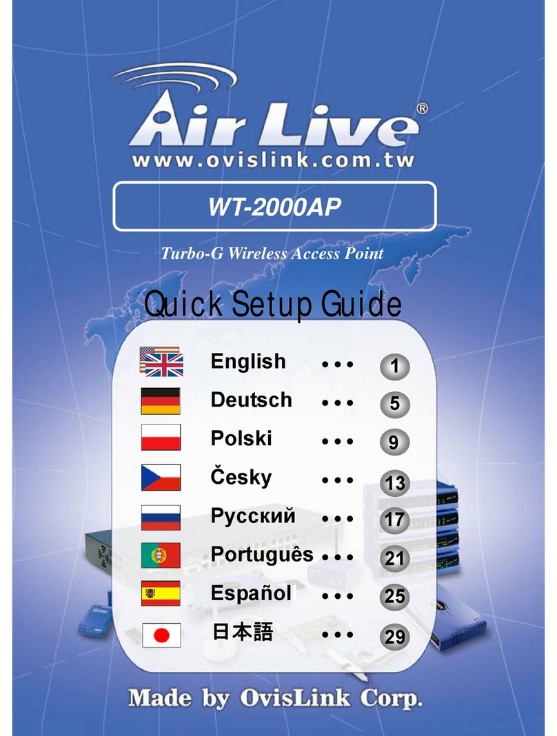 AirLive WT-2000AP Manual de usuario