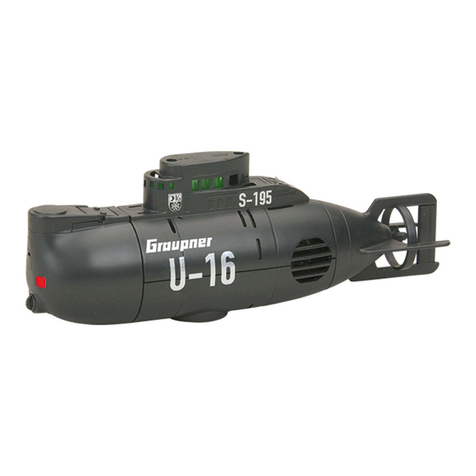 GRAUPNER U-16 EMDEN Manual de usuario