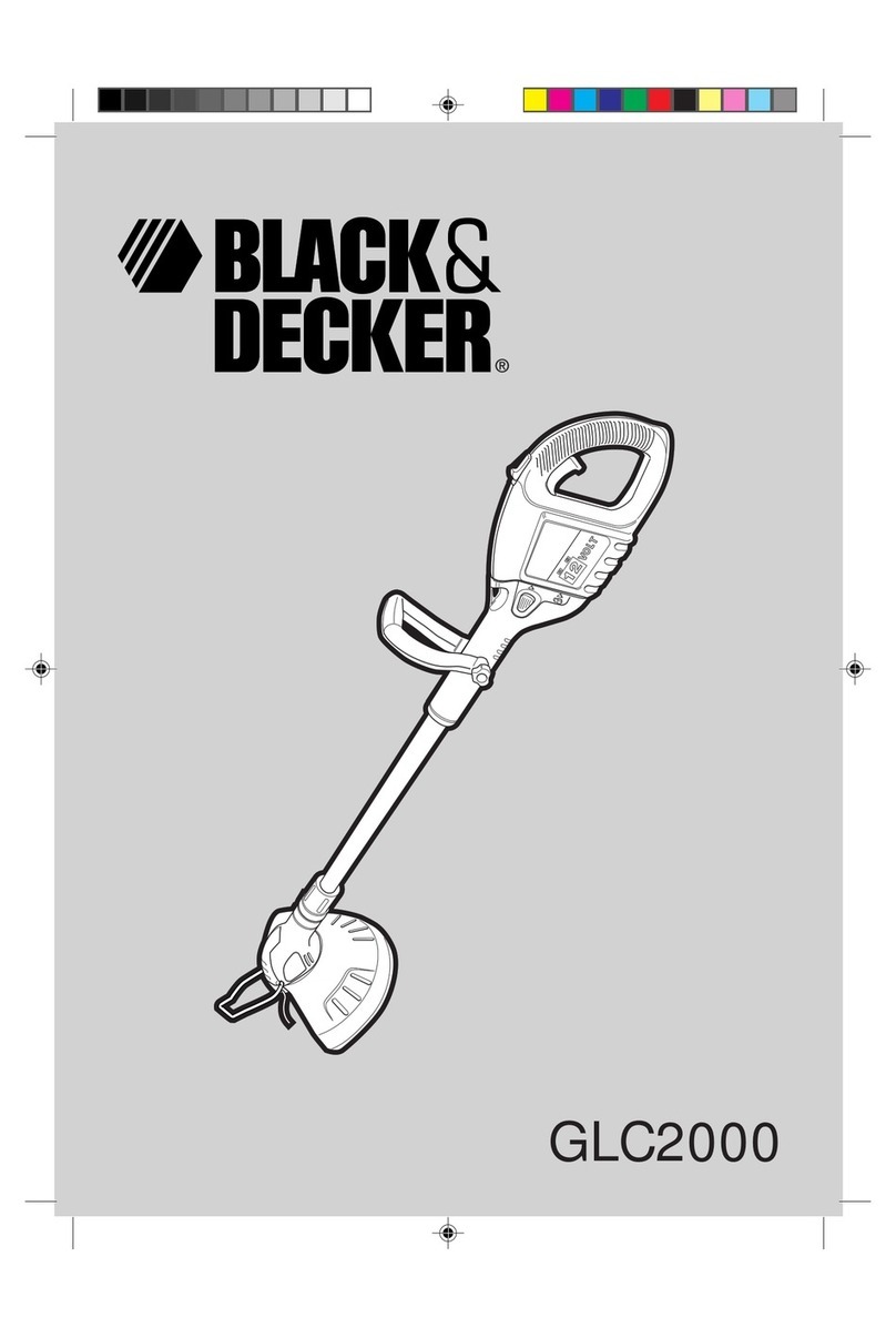 Black & Decker GLC2000 Manual de usuario