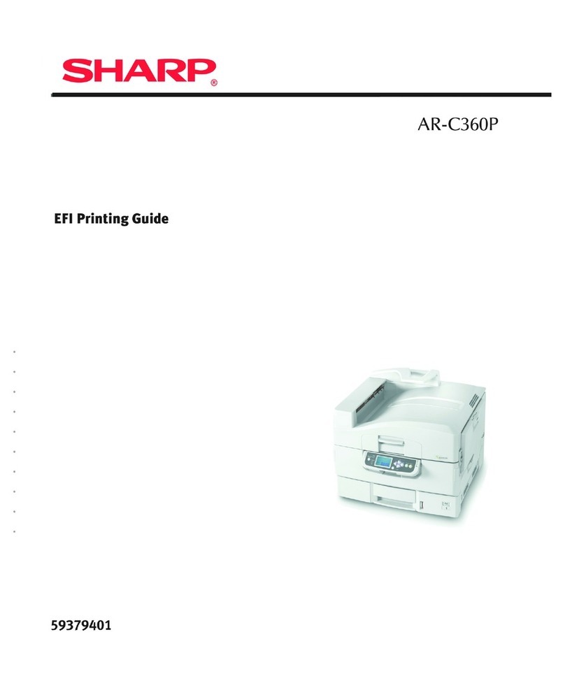 Sharp AR-C360P Guía de configuración