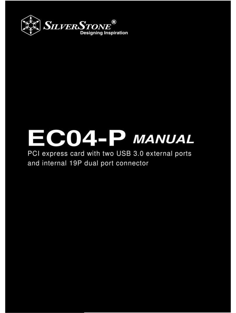 SilverStone EC04-P Manual de usuario SilverStone EC04-P Manual de usuario