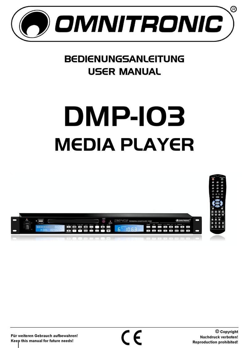 Omnitronic DMP-103 Manual de usuario