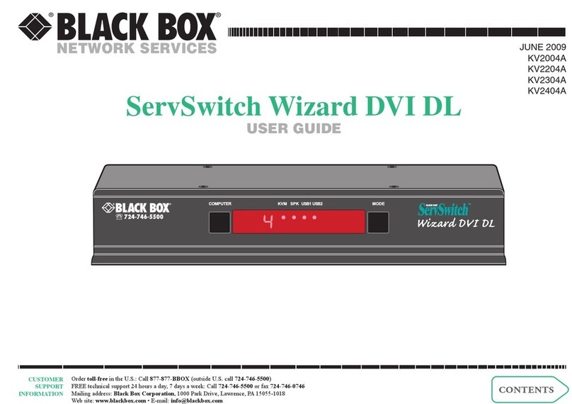 Black Box KV2004A Manual de usuario