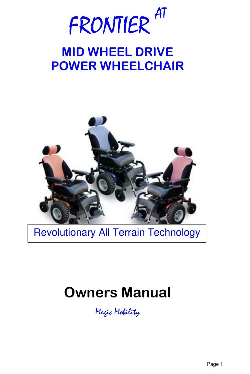 Magic Mobility Frontier Manual de usuario