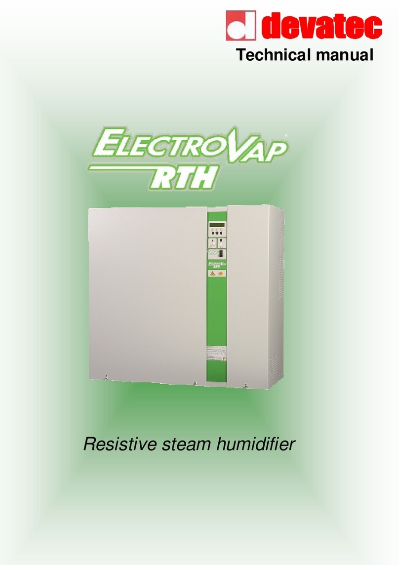 Devatec ELECTROVAP RTH Manual de usuario