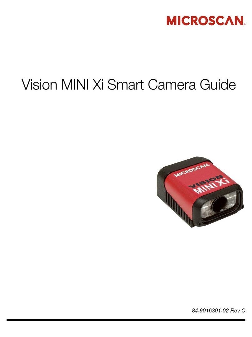 Microscan Vision MINI Xi Smart Camera Manual de usuario
