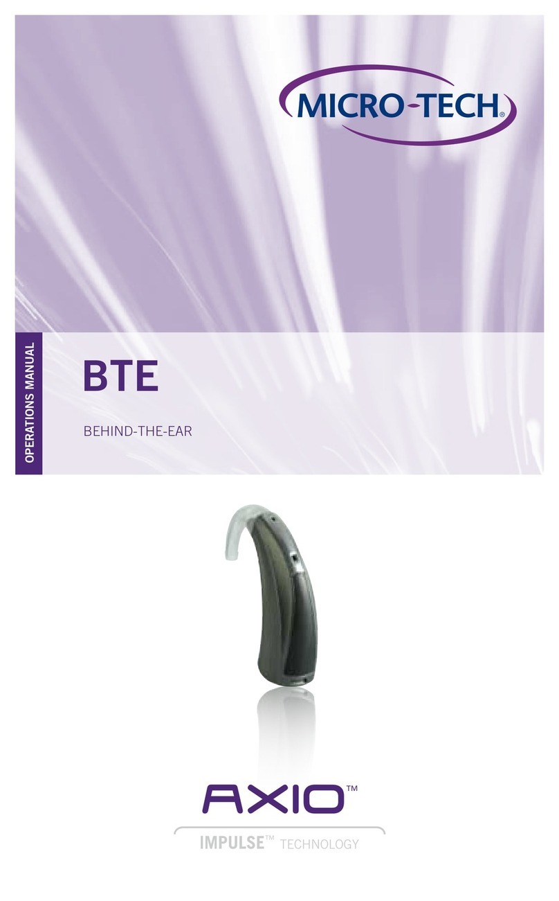 Microtech Axio Manual de usuario