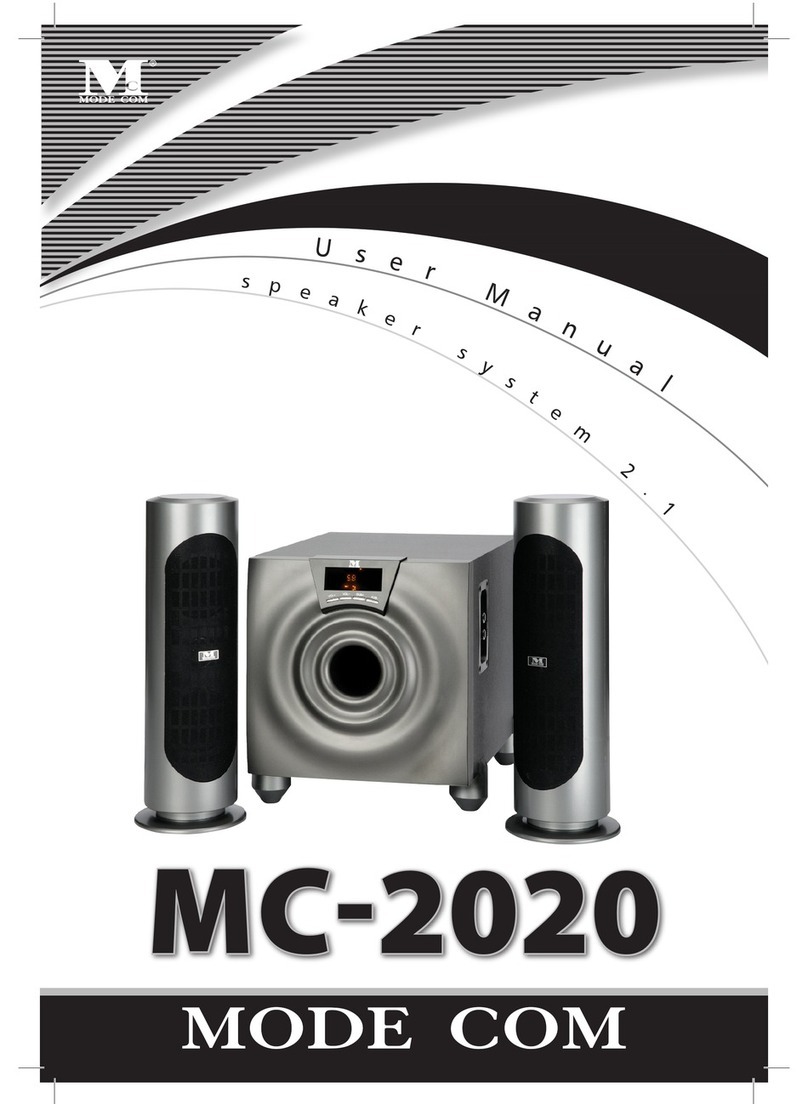 Modecom Mc-2020 Manual de usuario