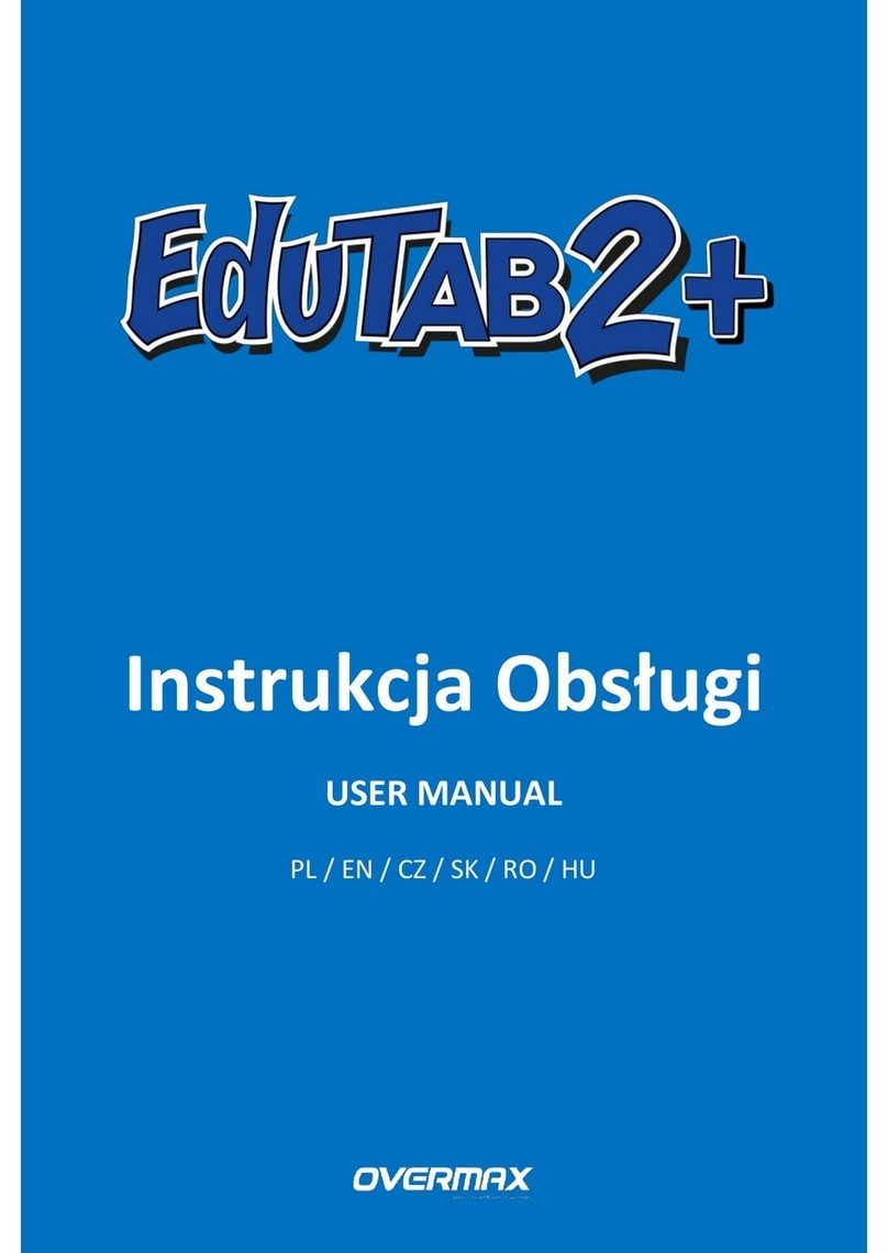 Overmax EduTab 2+ Manual de usuario