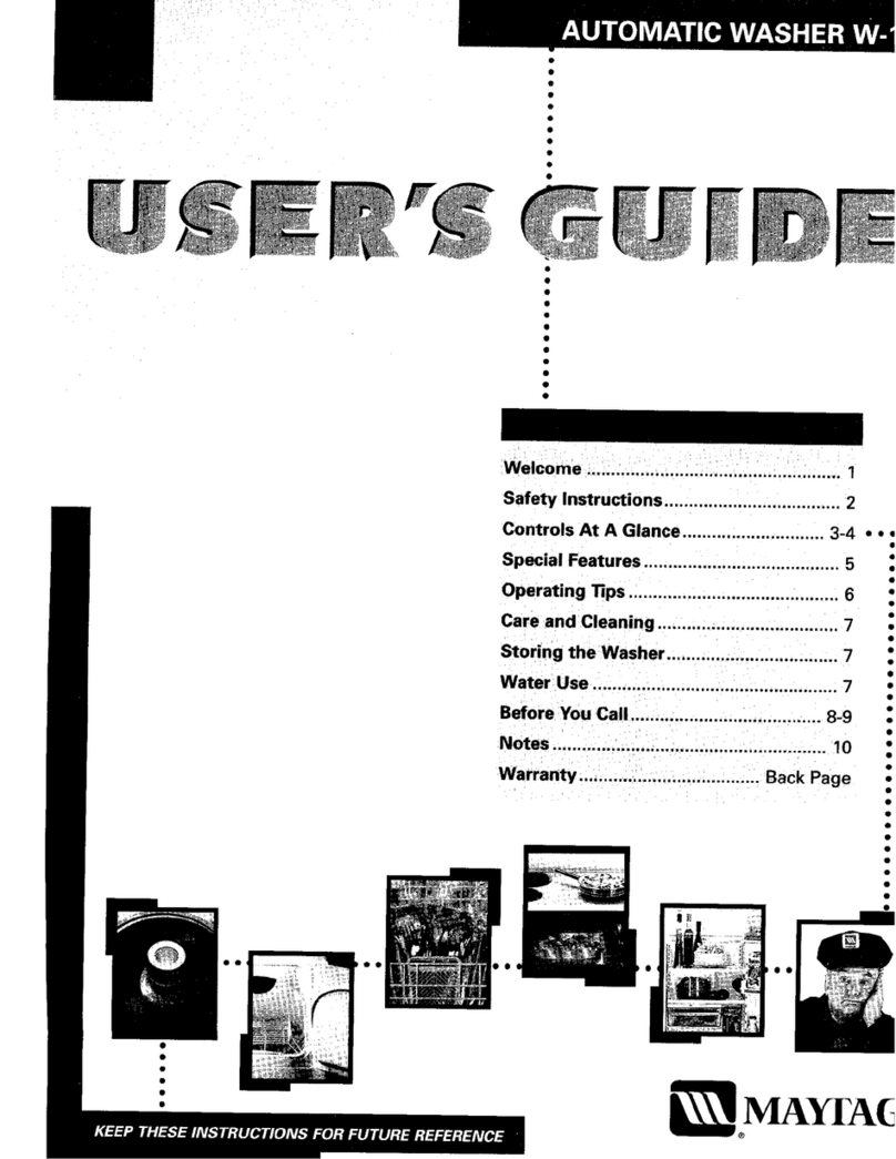 Maytag LAT9390 Manual de usuario