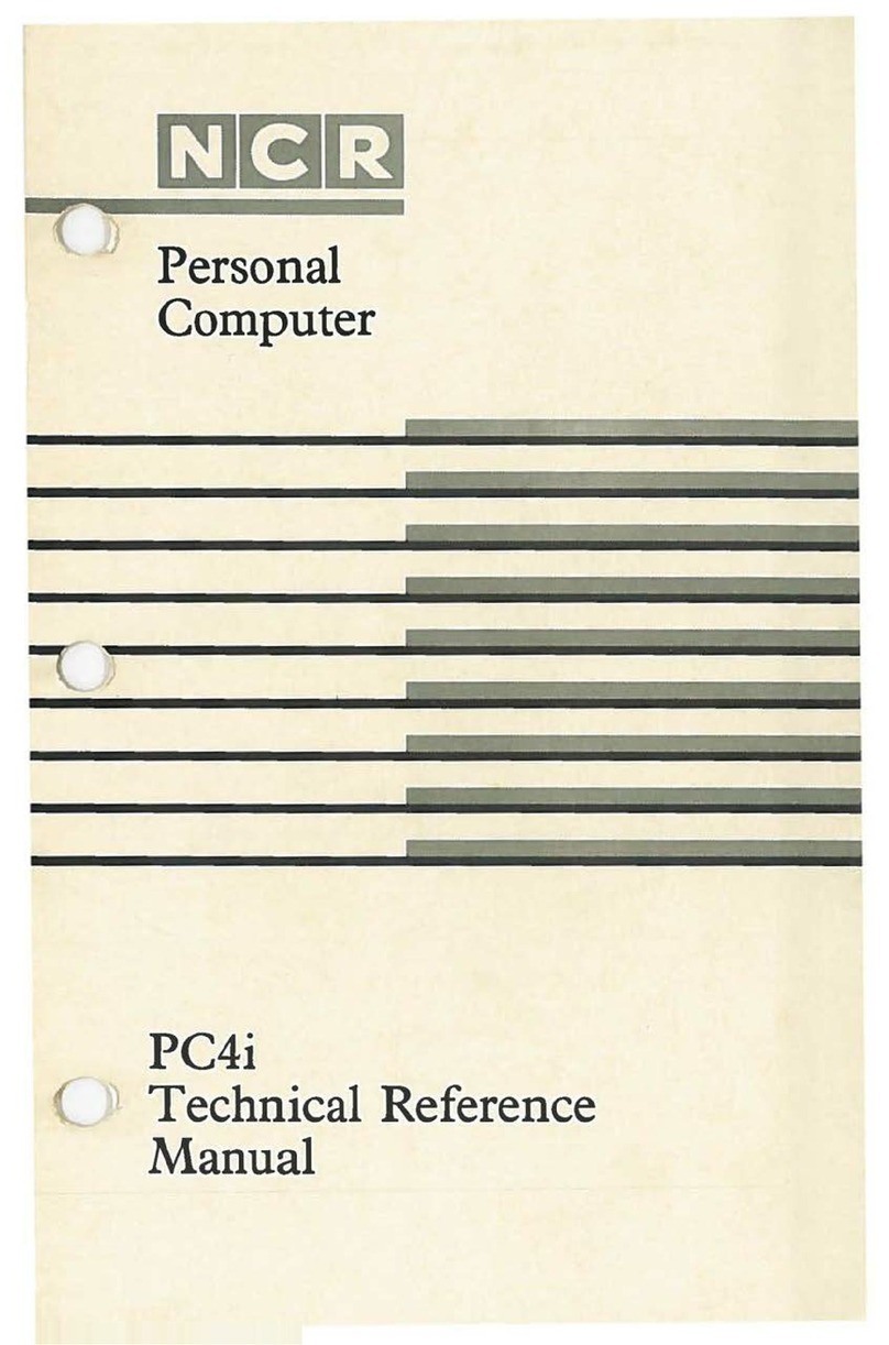 NCR PC4I Manual de uso y cuidado