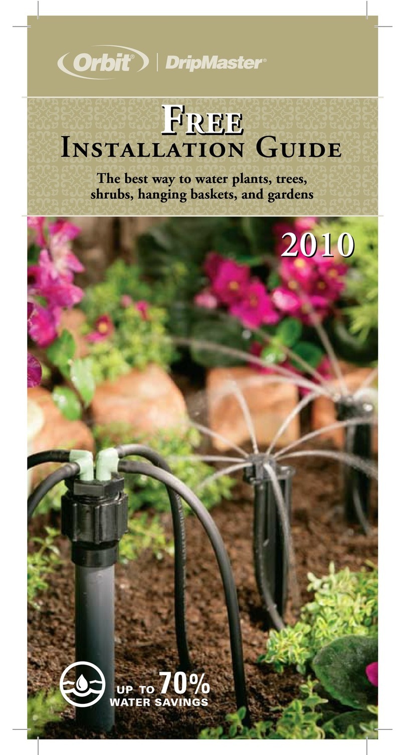 Orbit DripMaster Manual de usuario Orbit DripMaster Manual de usuario