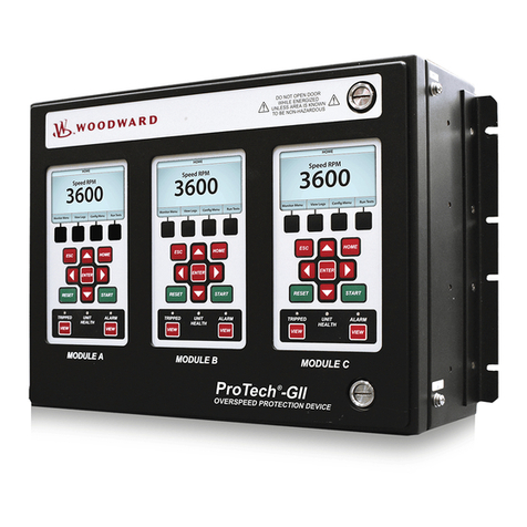 Woodward ProTech-GII Manual de usuario