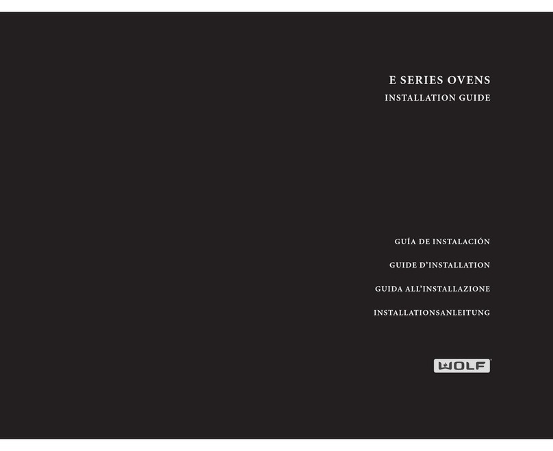 Wolf e Series Manual de usuario