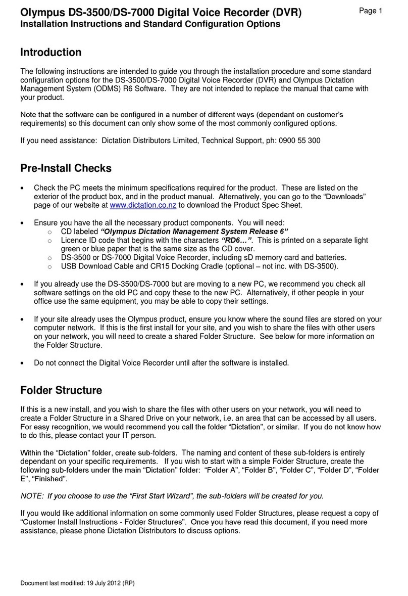 Olympus DS-3500 Manual de usuario