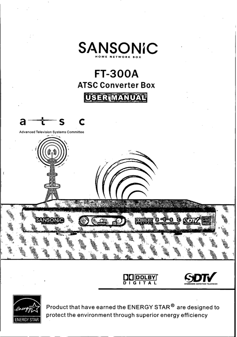 Sansonic FT-300A Manual de usuario