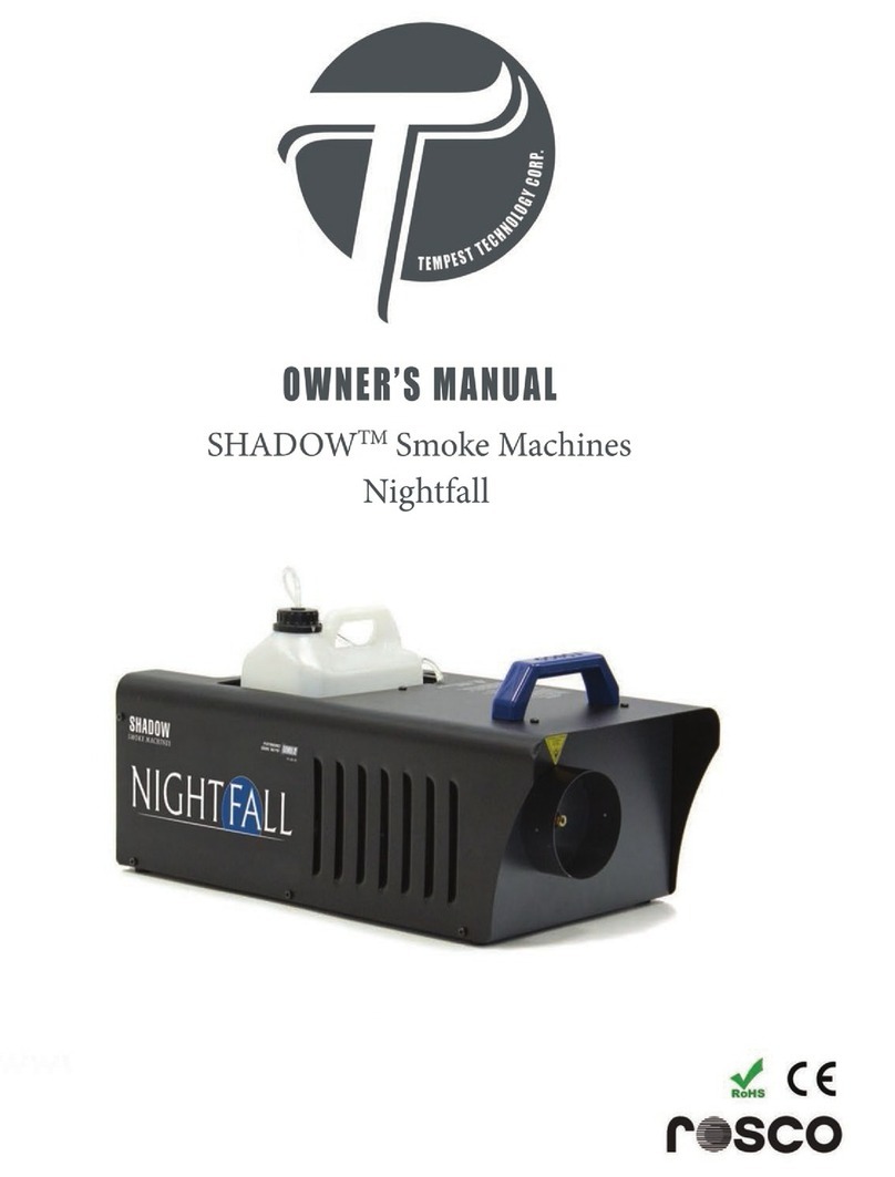 Tempest Shadow Nightfall Manual de usuario Tempest Shadow Nightfall Manual de usuario