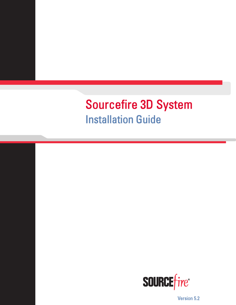 Source fire Sourcefire 3D System Manual de usuario