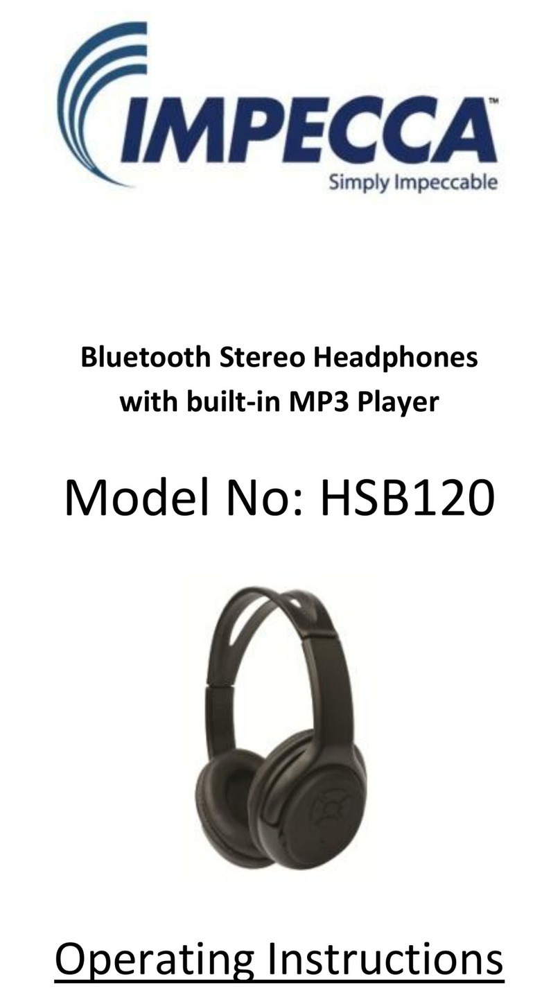 Impecca HSB120 Manual de usuario Impecca HSB120 Manual de usuario