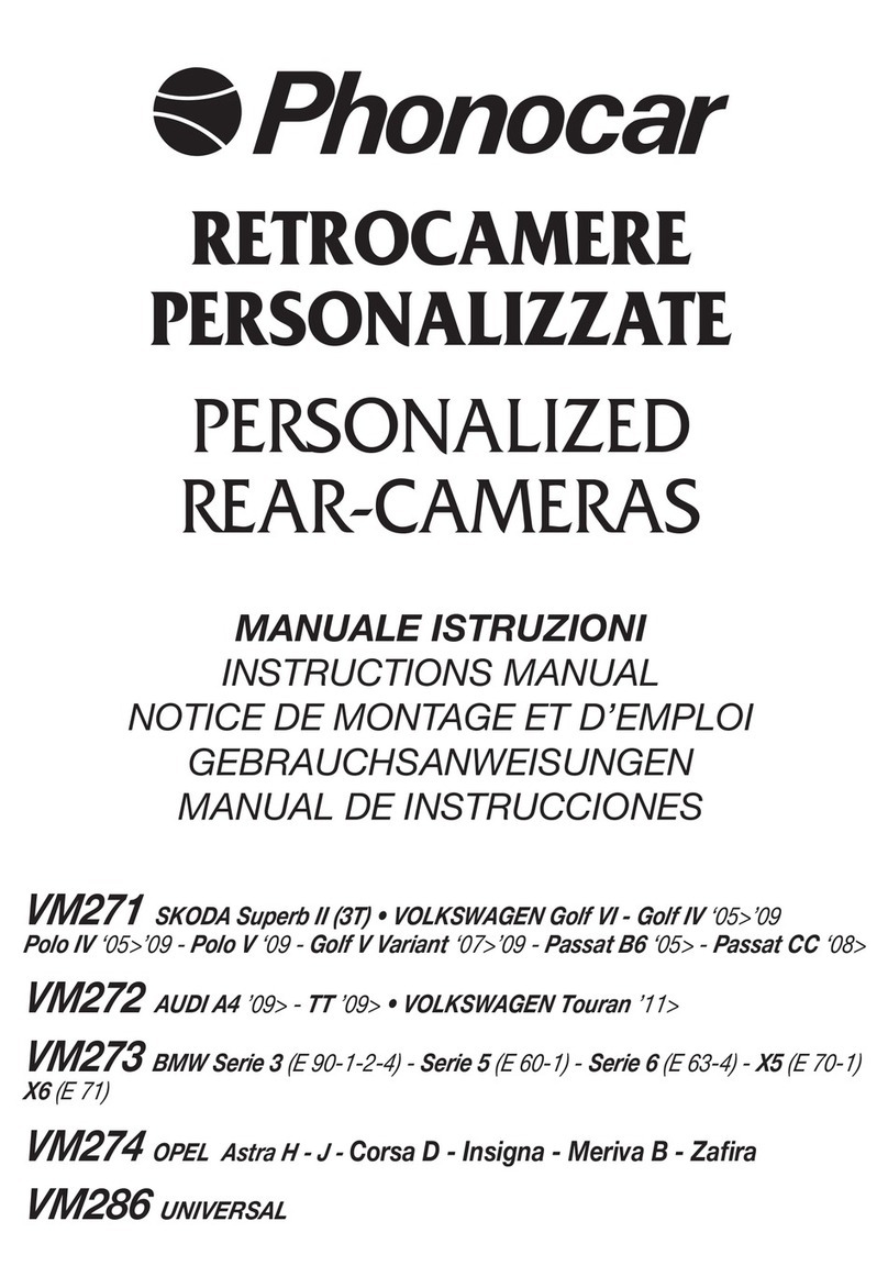 Phonocar VM273 Manual de usuario