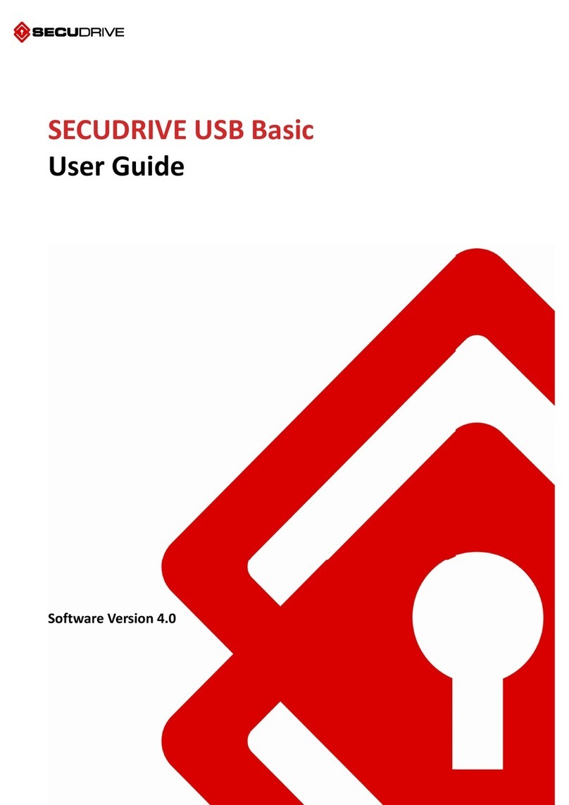 SECUDRIVE USB Basic Manual de usuario