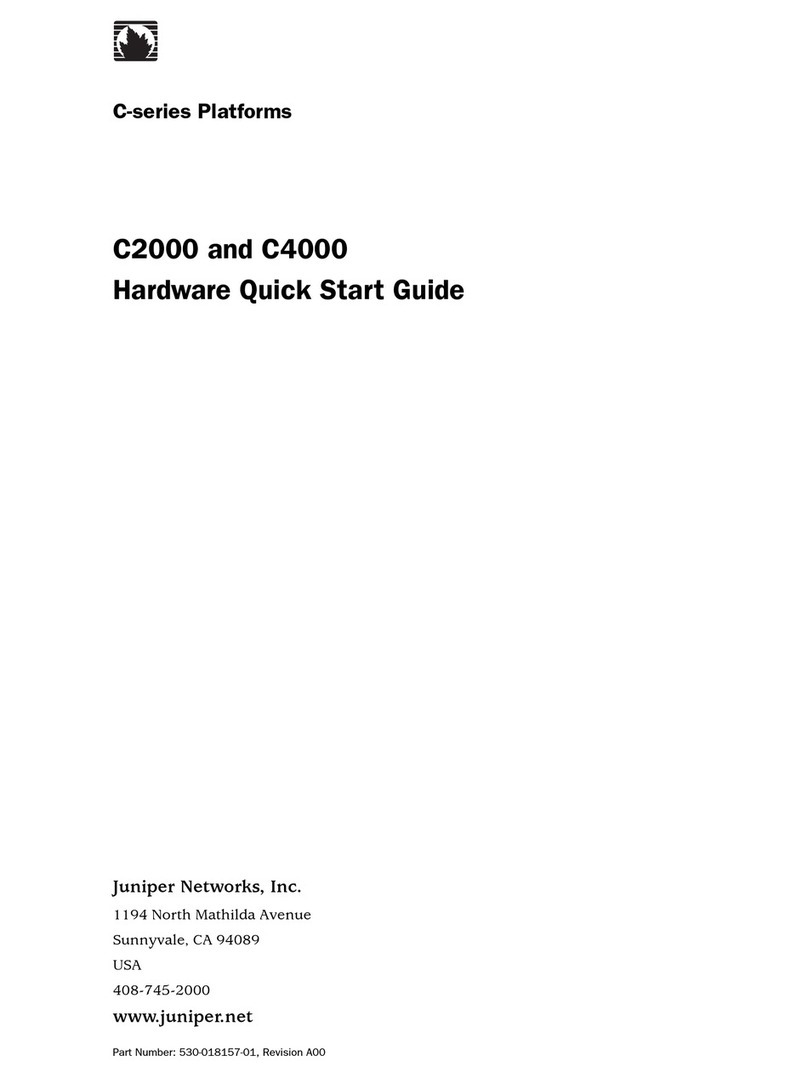 Juniper C2000 Manual de usuario