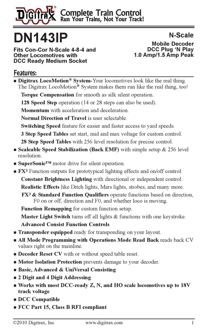 Digitrax DN143IP Manual de usuario