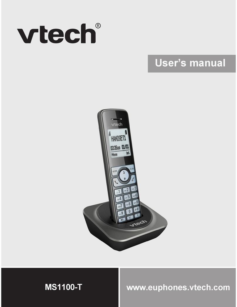 V-tech MS1100-T Manual de usuario