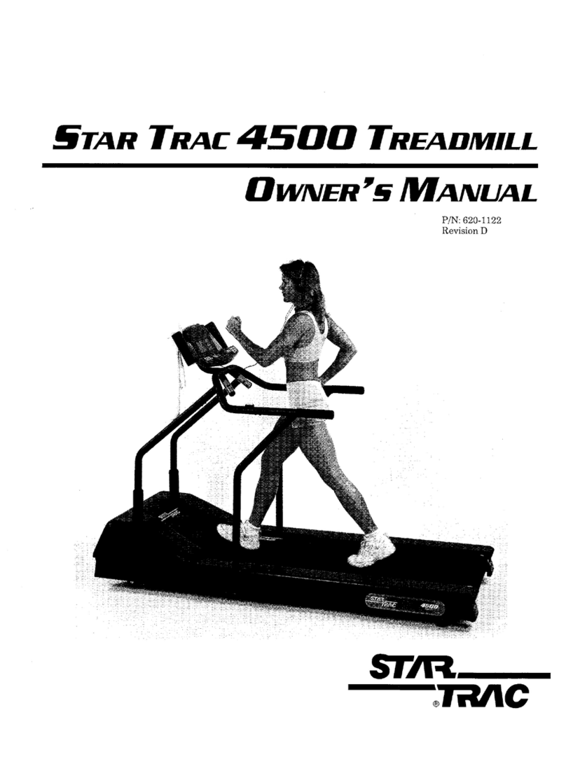 Star Trac 4500 Manual de usuario