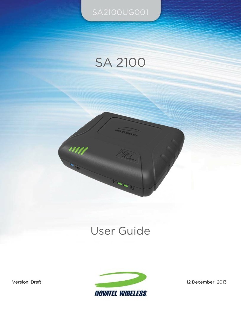 Novatel SA2100 Manual de usuario
