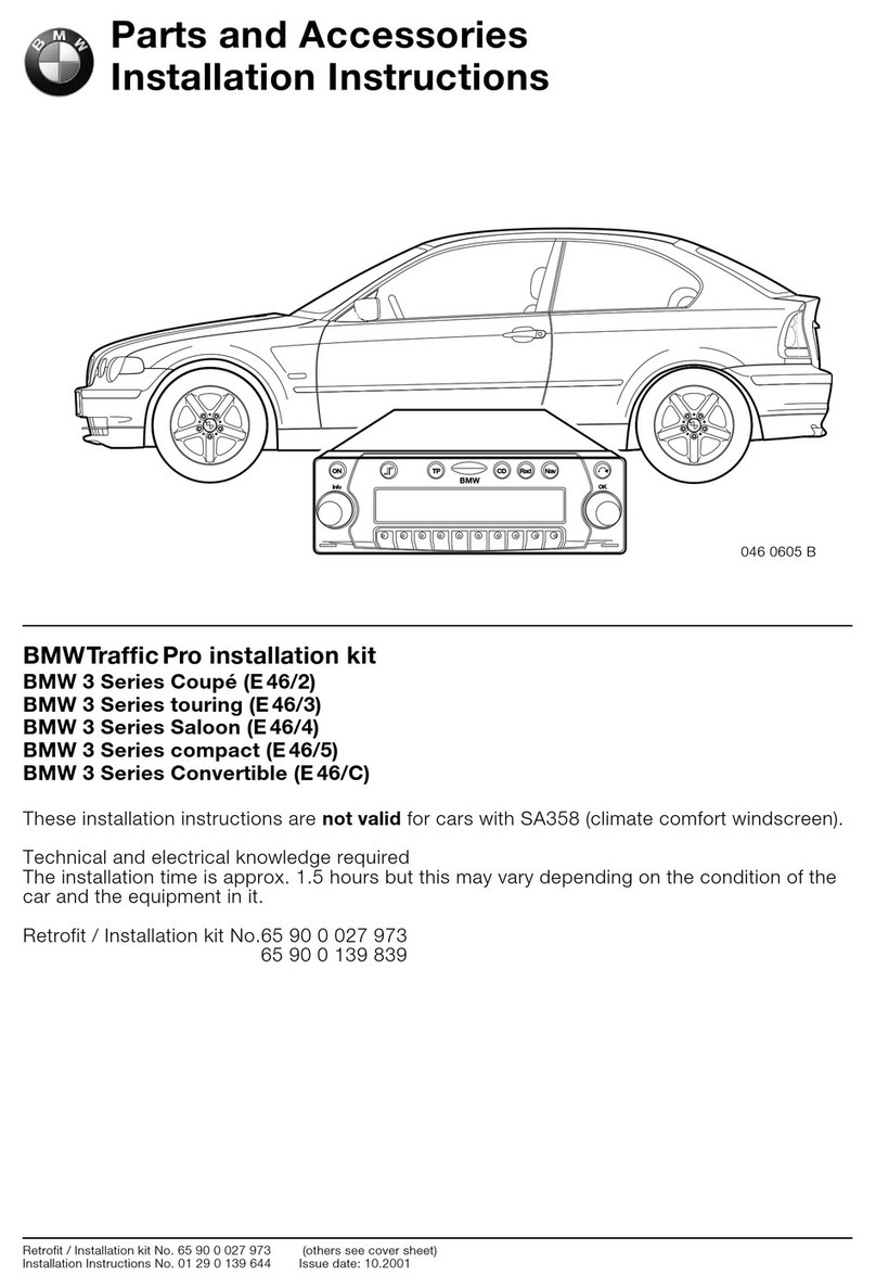 BMW Traffic Pro Manual de usuario