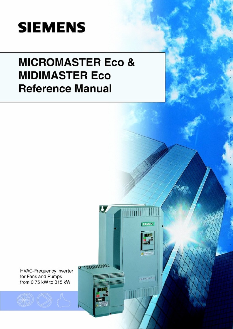 Siemens Midimaster Eco Manual de usuario
