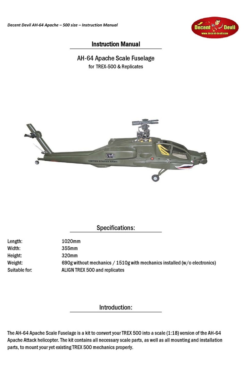 Decent Devil AH-64 Manual de usuario