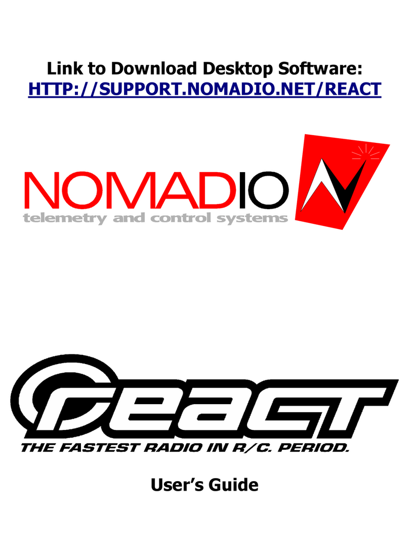 React nomadio Manual de usuario