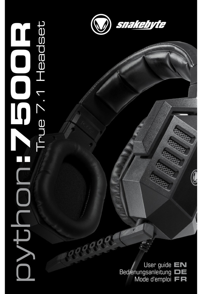 Snakebyte python 7500r Manual de usuario