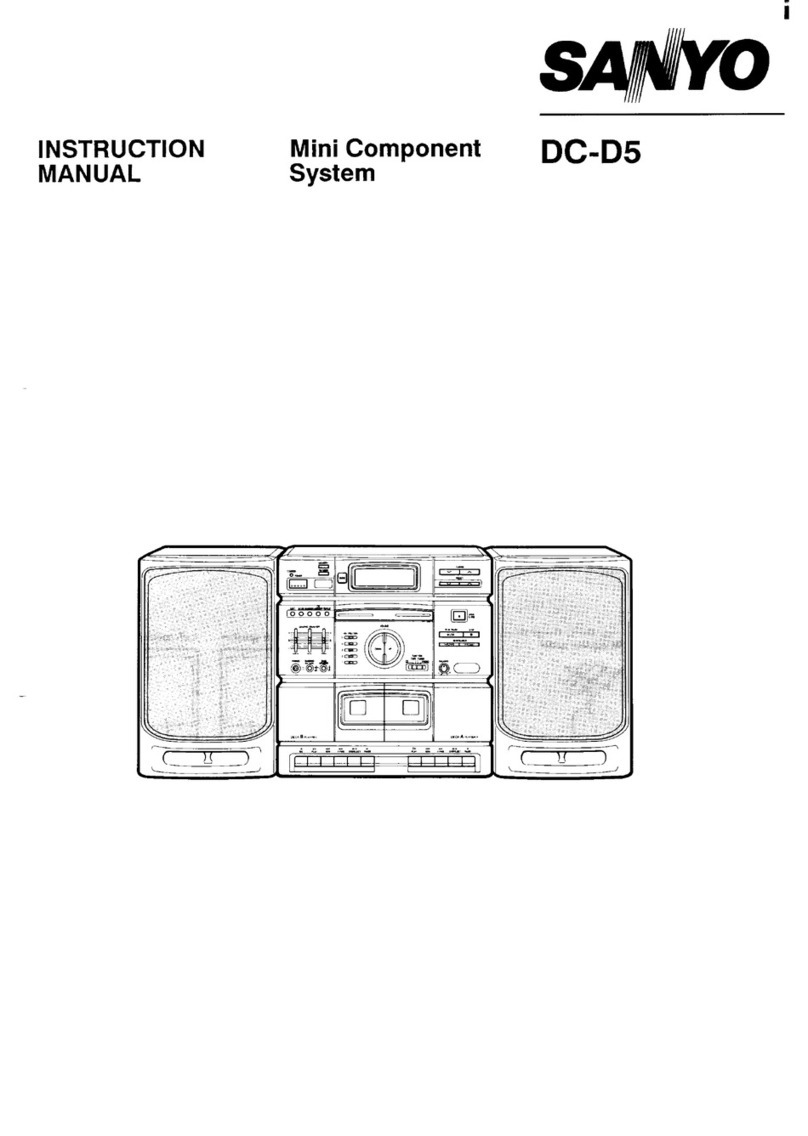 Sanyo DC-D5 Manual de usuario