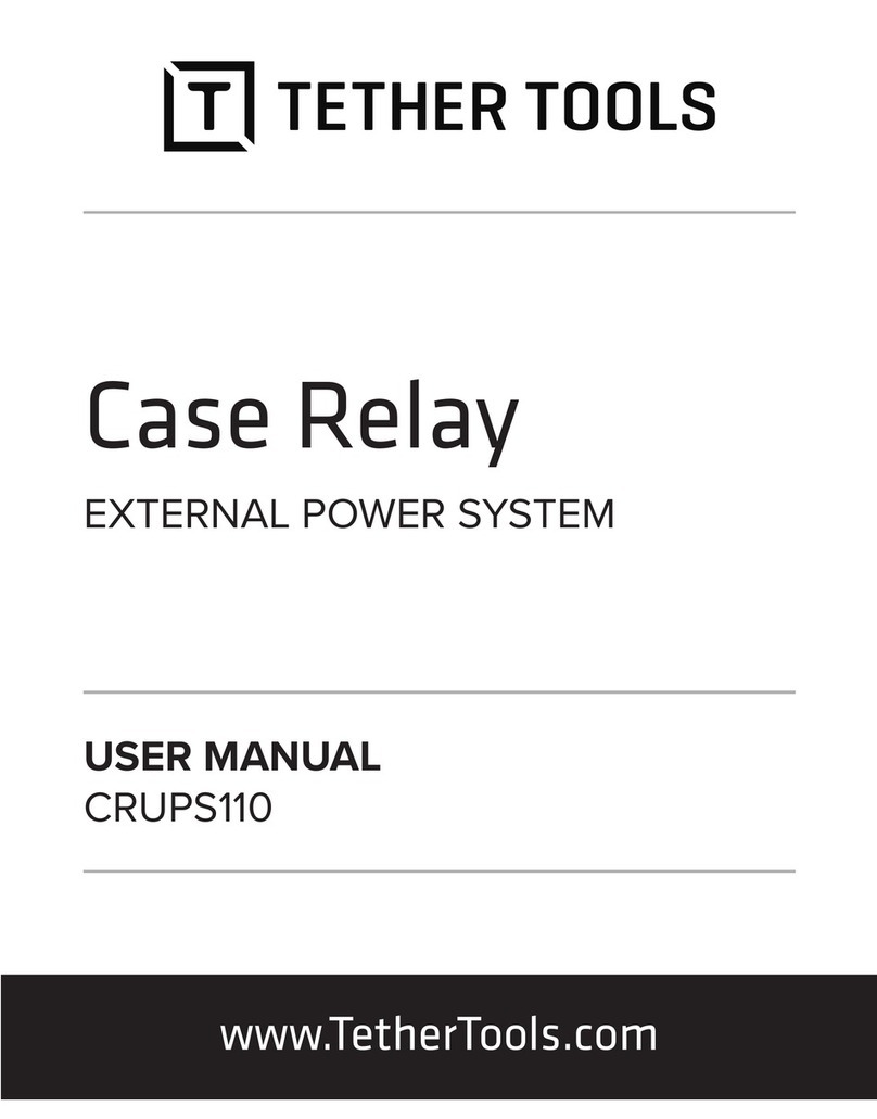 Tether Tools CRUPS110 Manual de usuario Tether Tools CRUPS110 Manual de usuario