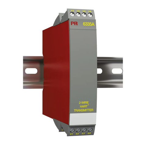 PR electronics 6335 Manual de usuario