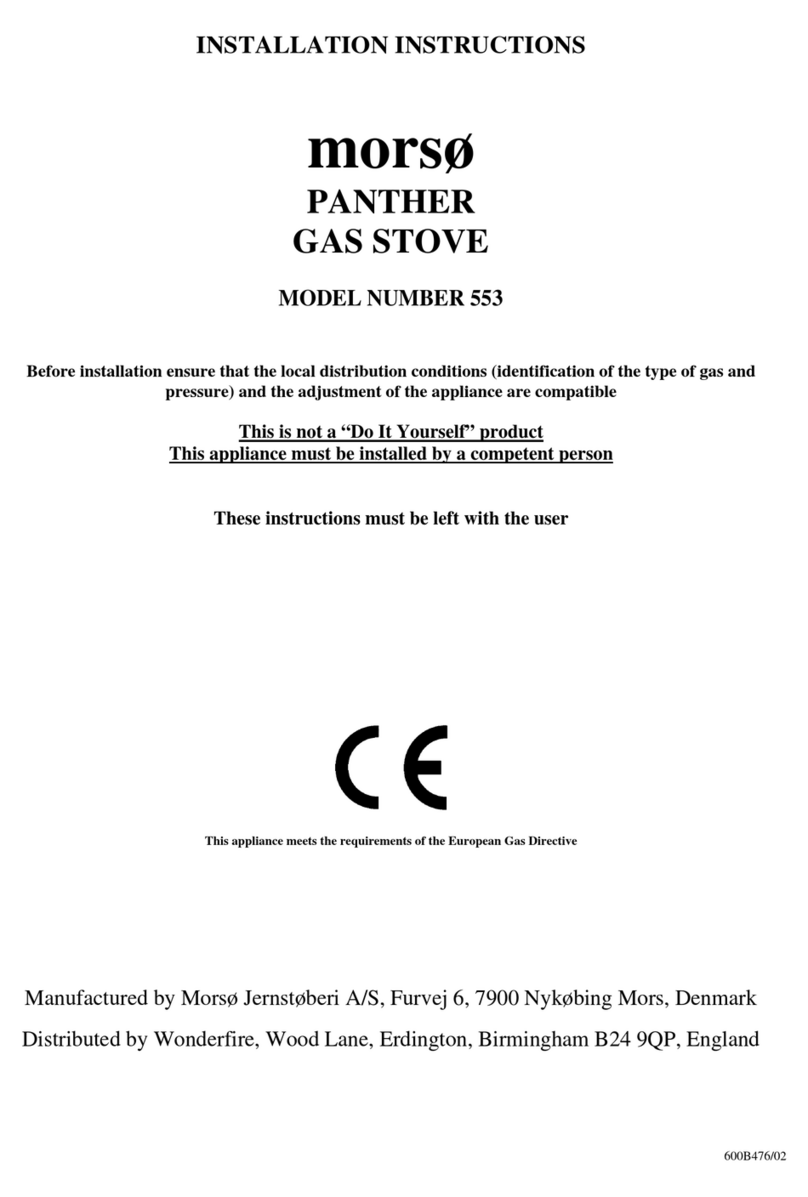 Morso 553 Manual de usuario