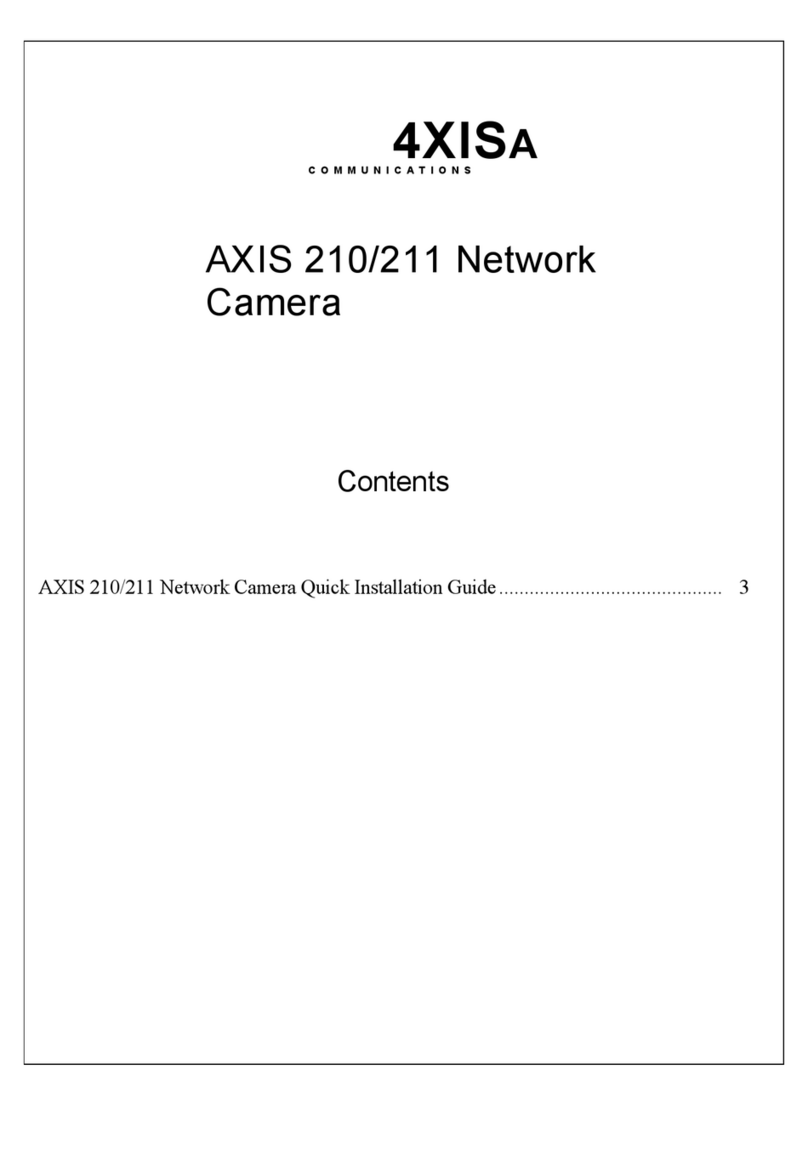 Axis Axis 210 Manual de usuario