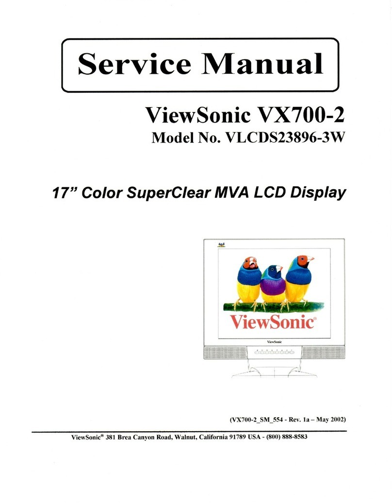 ViewSonic VX700-2 Manual de usuario