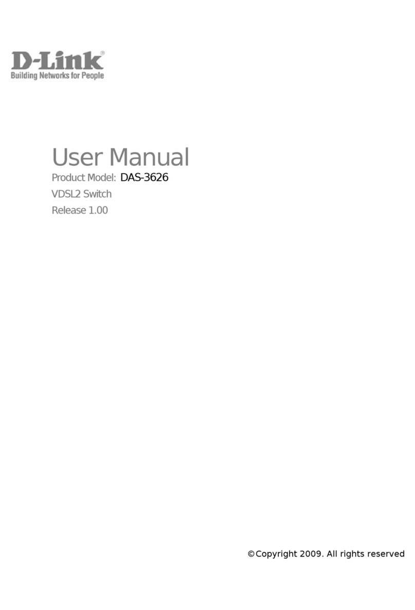 D-Link DAS-3626 Manual de usuario D-Link DAS-3626 Manual de usuario