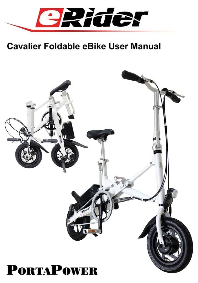 eRider Cavalier Manual de usuario