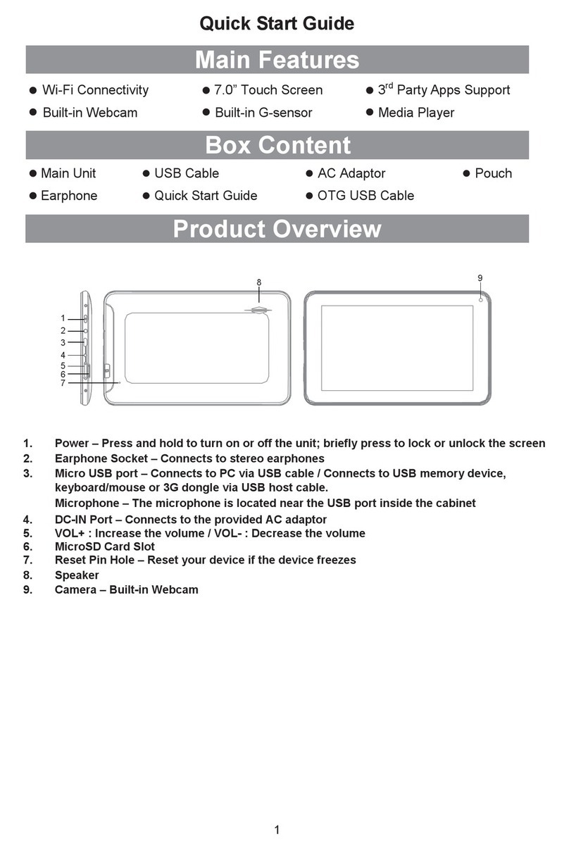 DM TECH 735LEW Manual de usuario