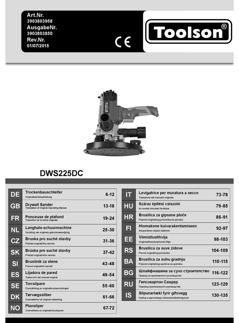 Toolson DWS225DC Manual de usuario