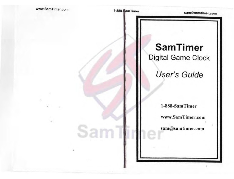 SamTimer SamTimer Manual de usuario