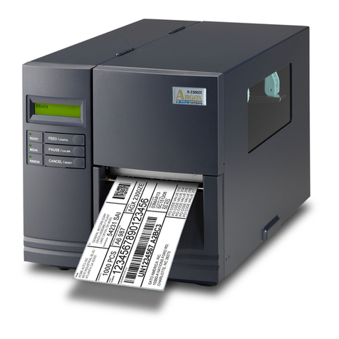 Argox Xellent X-3200ZE Manual de usuario