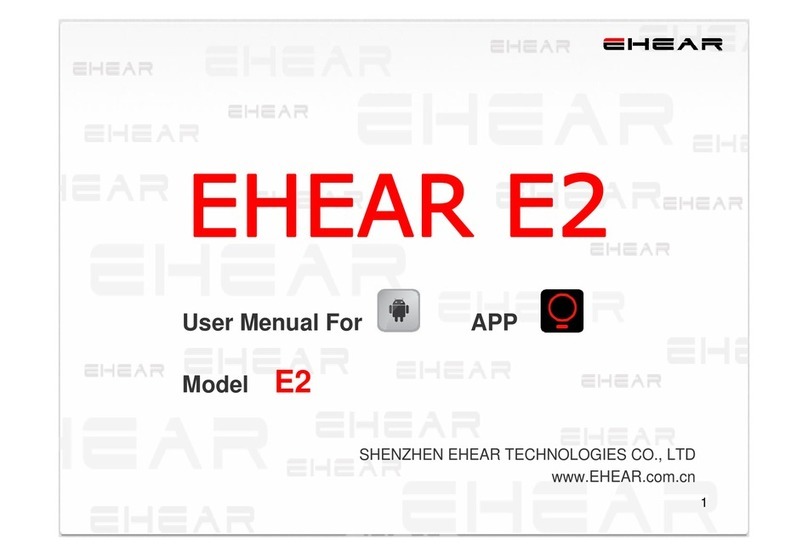 Ehear E2 Manual de usuario