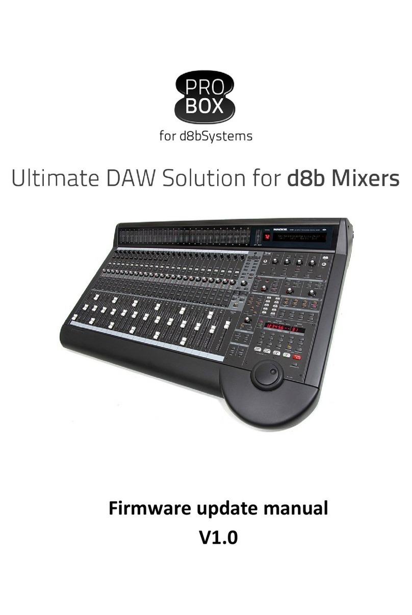 Probox d8b Manual de uso y cuidado