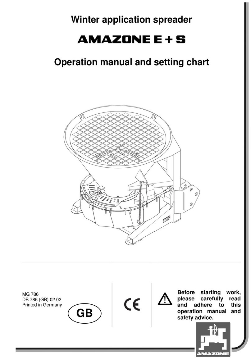Amazone E+S Manual de usuario